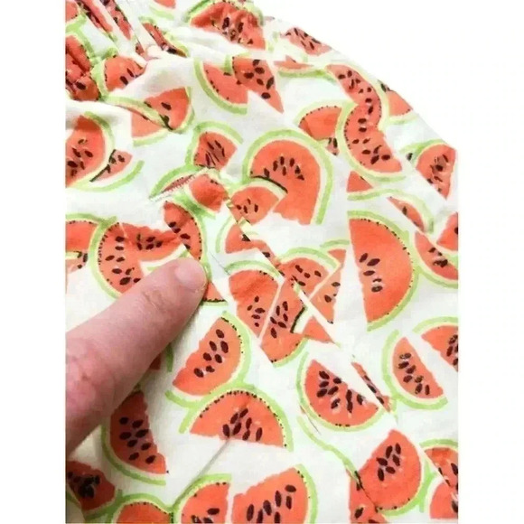 J. Crew Women's Watermelon Print Cotton Mini Skirt XS Summer Casual - Picture 4 of 7